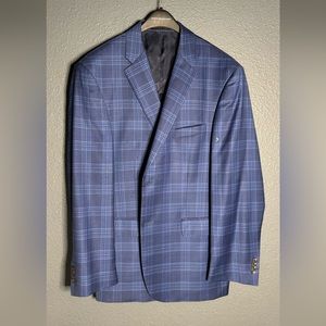 blue suit jacket